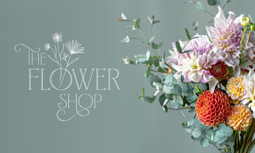 The Flower Shop Branding